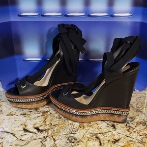 Authentic Christian Louboutin Wedges